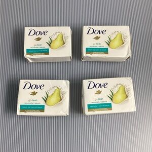 Set of 4 Dove Go Fresh Rejuvenate Beauty Soap Bars #4